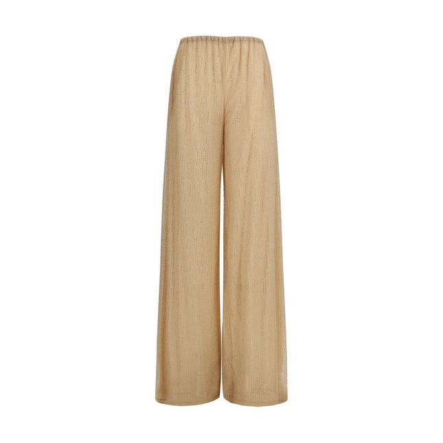 Ermanno Scervino Multicolor Polyester Casual Pants
