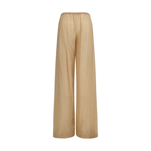 Ermanno Scervino Multicolor Polyester Casual Pants
