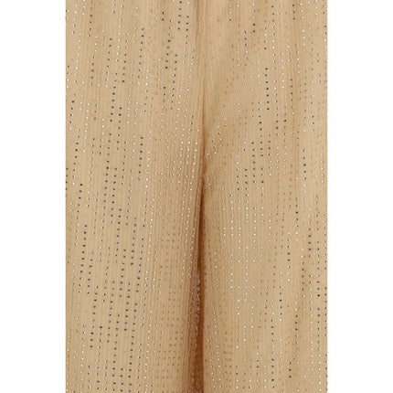 Ermanno Scervino Multicolor Polyester Casual Pants