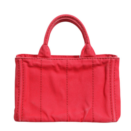 Prada Canapa Mini Canvas Tote
