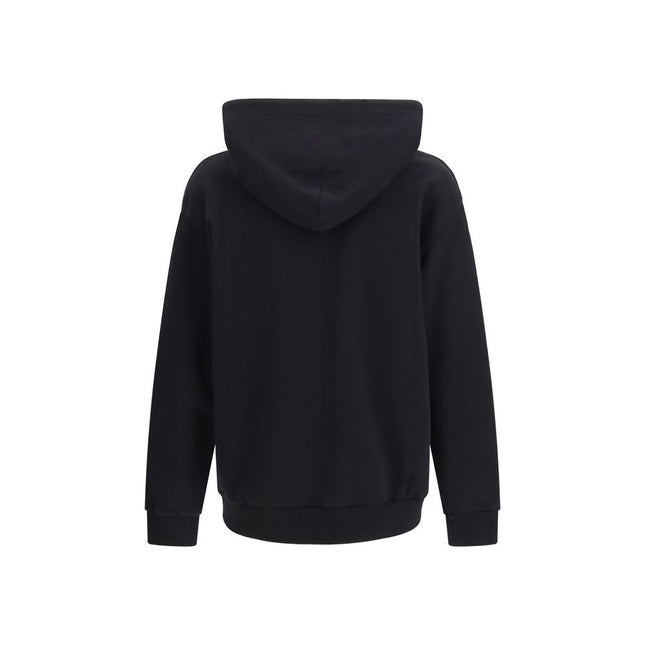 MM6 Black Cotton Sweatshirt