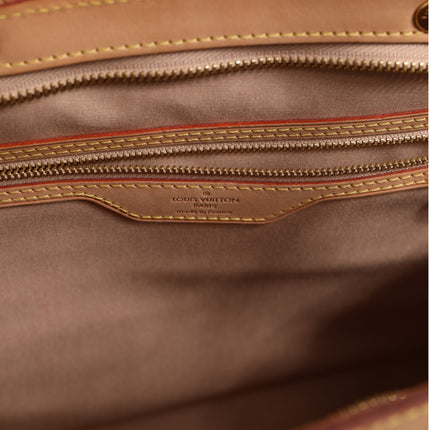 Louis Vuitton Monogram Vernis Brea MM Beige Poudre