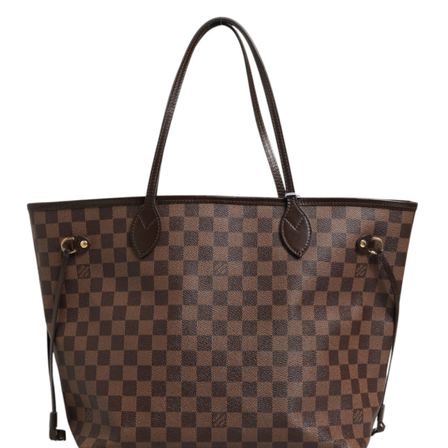 Louis Vuitton Neverfull MM Damier Ebene Tote