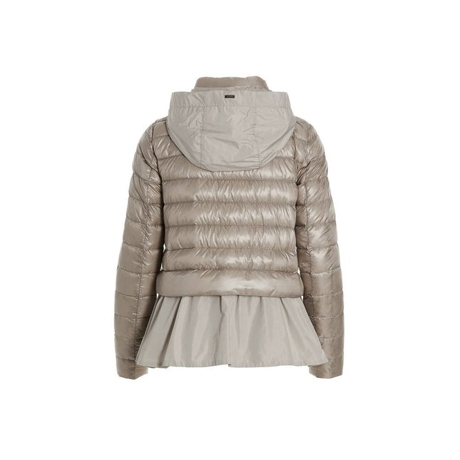 Herno Gray Polyamide Shell Jacket