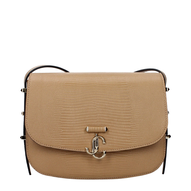 Jimmy Choo Brown Leather Crossbody Bag