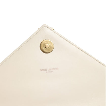 Saint Laurent Envelope Triquilt Medium YSL Shoulder Bag