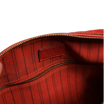 Louis Vuitton Red Monogram Empreinte Speedy Bandouliere 30