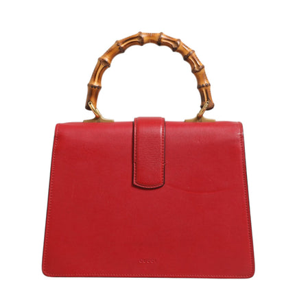 Gucci Dionysus Bamboo Medium Top Handle Bag White Blue Red