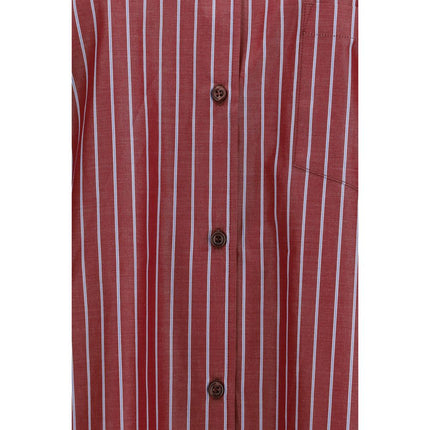 The Andamane Bordeaux Polyester Pattern Shirt