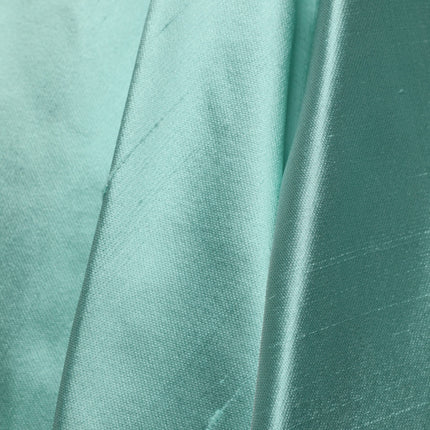 Dolce & Gabbana Green Satin High-Waisted Pleated A-line Midi Skirt