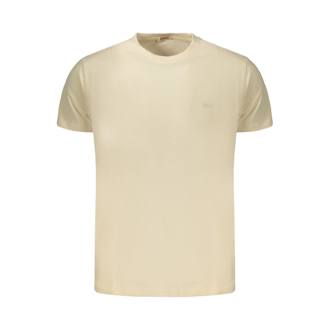 Rifle Beige Cotton Men's T-Shirt