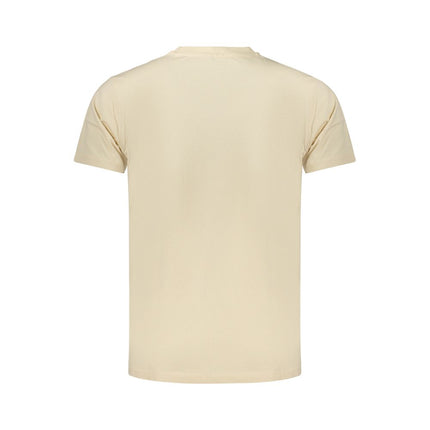 Rifle Beige Cotton Men's T-Shirt