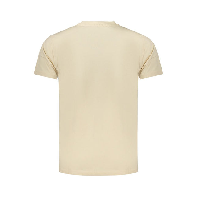 Rifle Beige Cotton Men's T-Shirt
