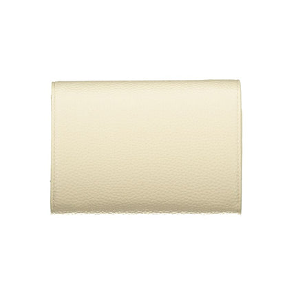 Mario Valentino Beige Polyurethane Women's Wallet