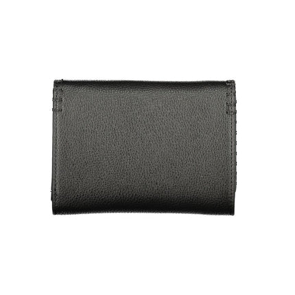 Mario Valentino Black Leather Women's Wallet