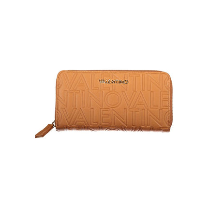 Mario Valentino Brown Polyurethane Women's Wallet