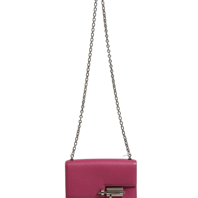 Hermès Mini Verrou Chaine Bag Chevre Mysore Magnolia