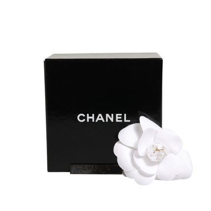Chanel White flower Brooch