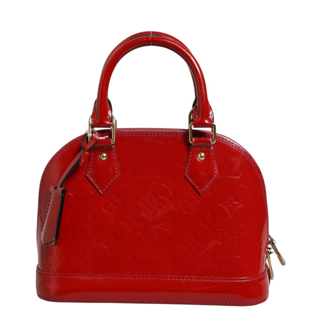 Louis Vuitton Pomme D'Amour Monogram Vernis Alma BB