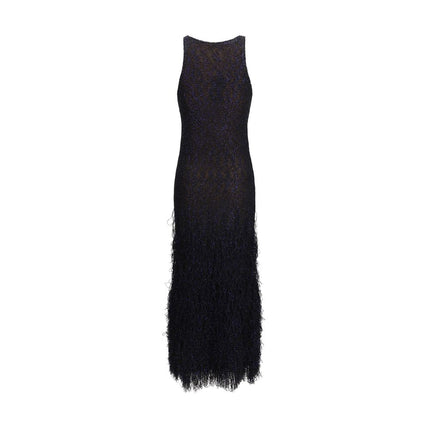 Giorgio Armani Blue Polyamide Cocktail Dress