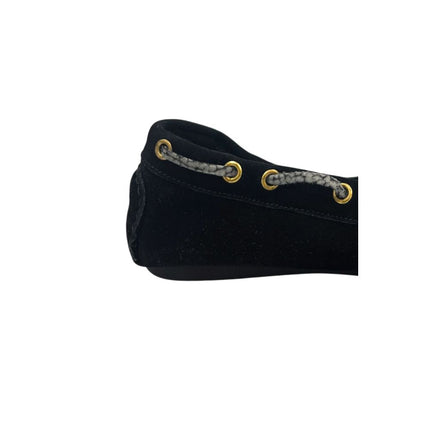 Borbonese Black Rubber Women Loafer