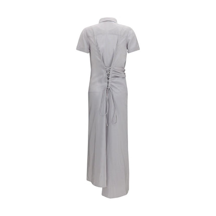 Alexander McQueen Multicolor Silk Casual Dress