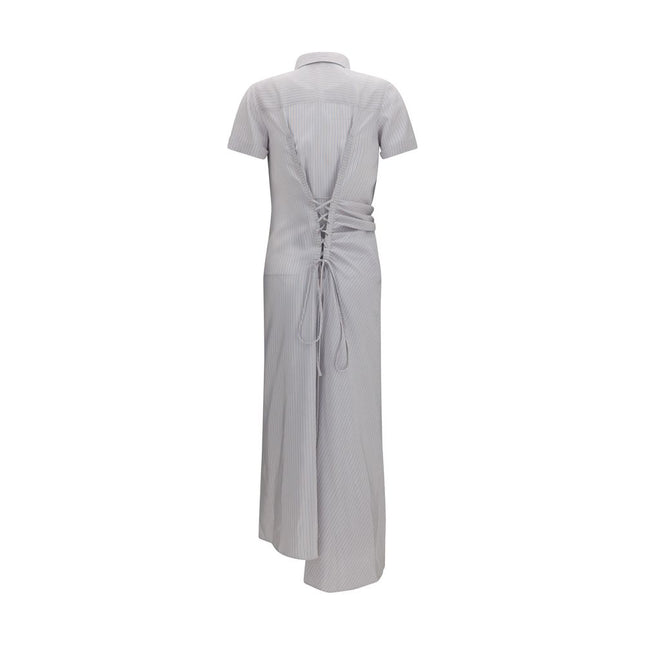 Alexander McQueen Multicolor Silk Casual Dress