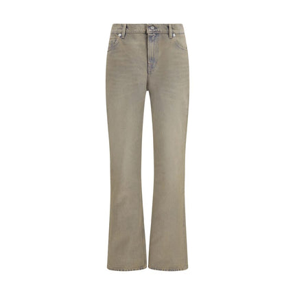 Our Legacy Bicolor Cotton Bootcut Jeans
