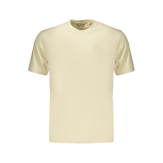 Ellesse Beige Cotton Mens T-Shirt