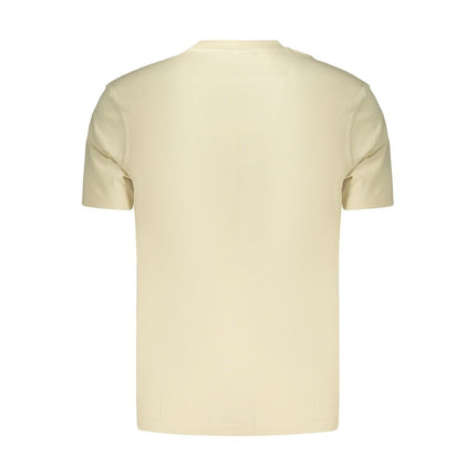 Ellesse Beige Cotton Mens T-Shirt