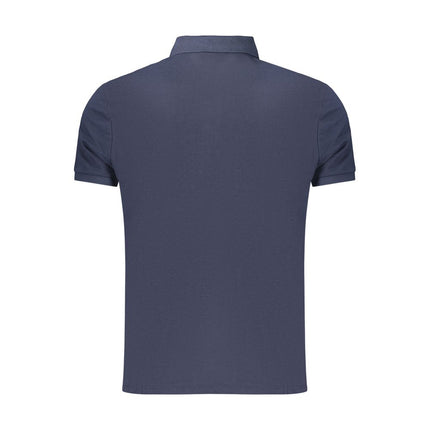 Calvin Klein Blue Cotton Men's Polo Shirt