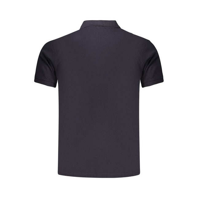 Rifle Blue Cotton Men's Polo Shirt