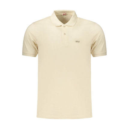 Rifle Beige Cotton Men's Polo