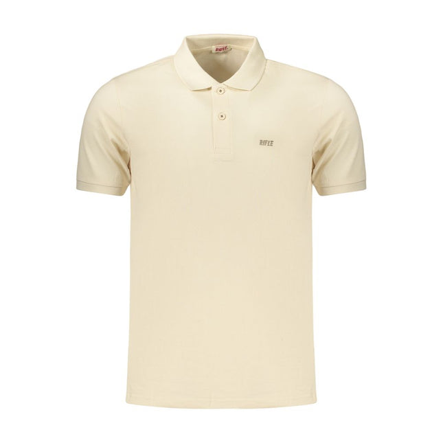 Rifle Beige Cotton Men's Polo