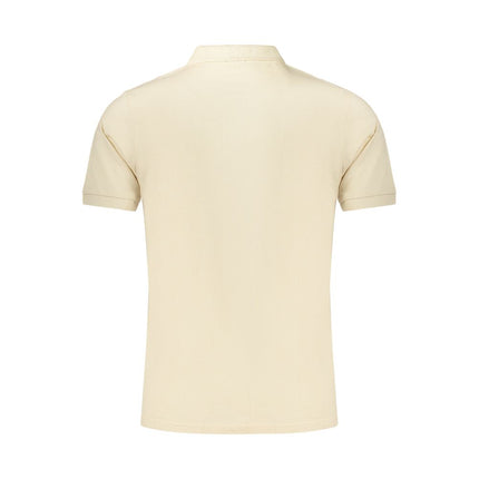Rifle Beige Cotton Men's Polo