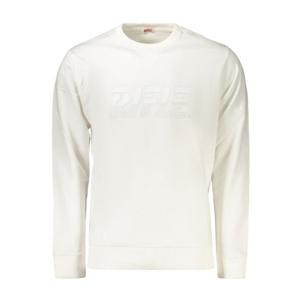 Rifle White Cotton Men Sweatshirt