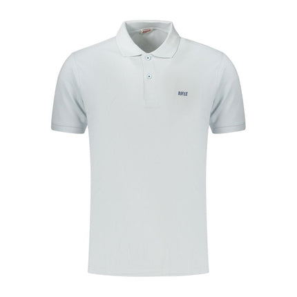 Rifle Azzurro Cotton Men's Polo