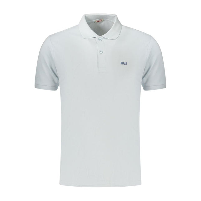 Rifle Azzurro Cotton Men's Polo