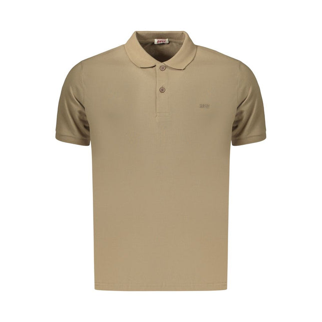 Rifle Brown Cotton Men's Polo Shirt