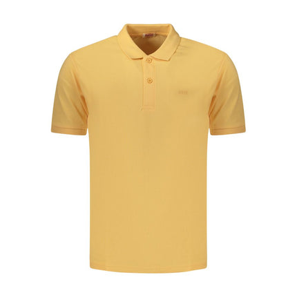 Rifle Orange Cotton Men's Polo Shirt