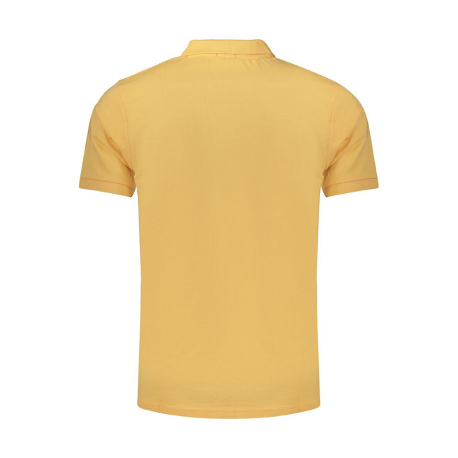 Rifle Orange Cotton Men's Polo Shirt