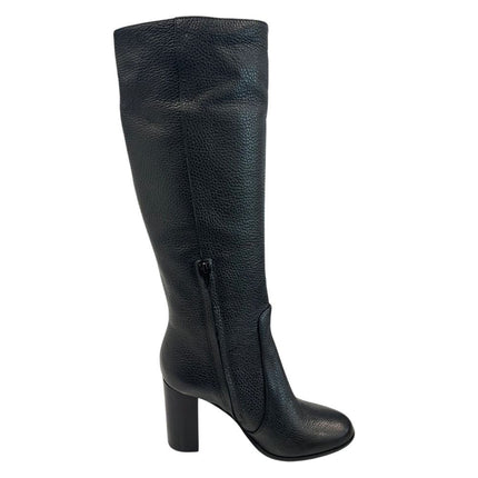 Borbonese Black Leather Women Boot