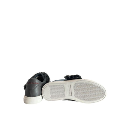 Borbonese Grey Rubber Women Sneaker