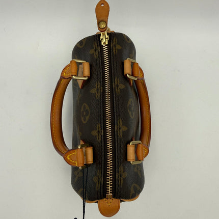 Louis Vuitton Nano Speedy Monogram Handbag