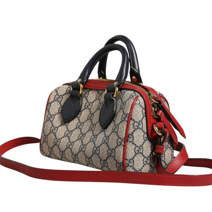 Gucci GG Supreme Mini Boston Bag