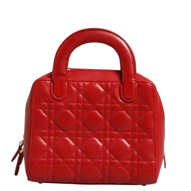 Christian Dior Small Dior Toujours Bag Black Macrocannage Calfskin