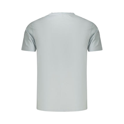 Rifle Light Blue Cotton Men's T-Shirt