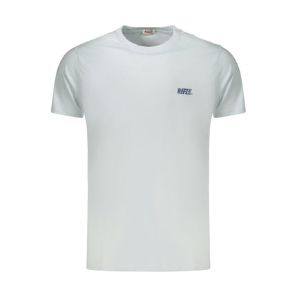 Rifle Light Blue Cotton Men's T-Shirt