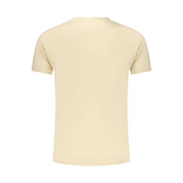Rifle Beige Cotton Men's T-Shirt