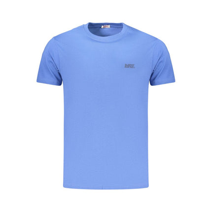 Rifle Blue Cotton Men's T-Shirt